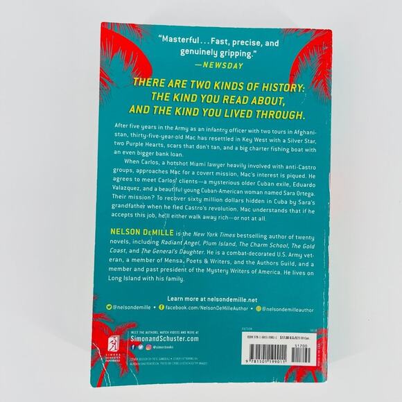 The Cuban Affair, a paperback novel/book by Nelson DeMille - Good Used Condition - Picture 7 of 12